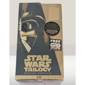 New & Sealed 1997 Star Wars Trilogy Special Edition VHS | George Lucas